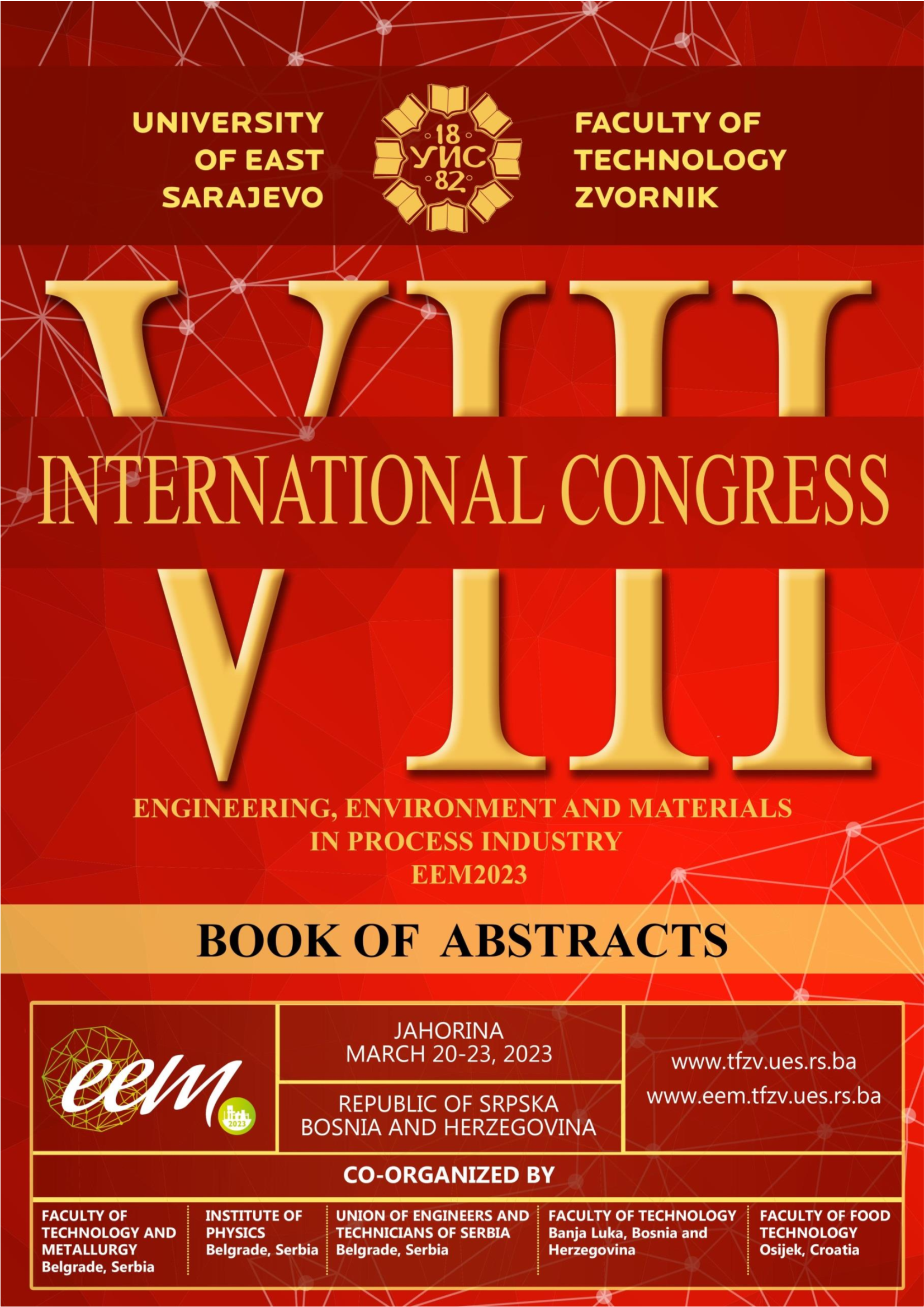 IX International Congress “Engineering, Environment and Materials in Process Industry” – EEM2025